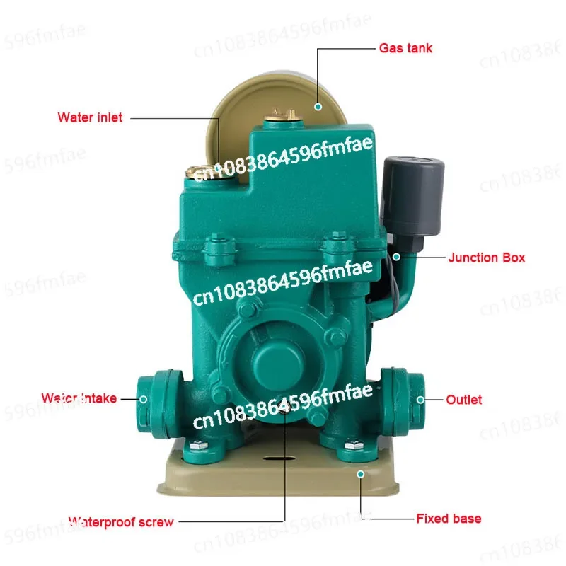 Automatic Self-priming  Household 220v Booster Pump Tap Water Cold Water Heater Pipe Pump Suction Pump Silent Pumping