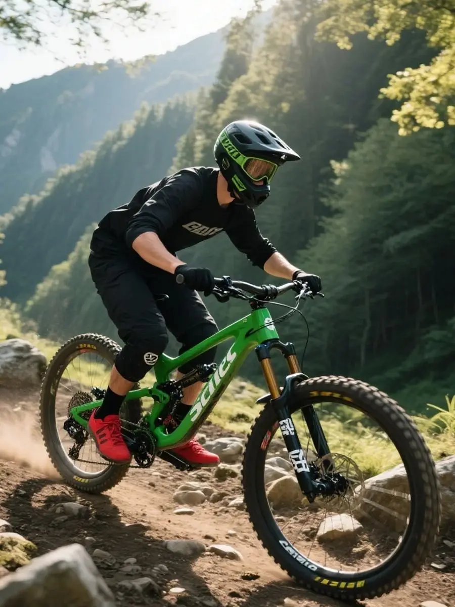 AliExpress yumaj Brand new bicycle professional downhill full helmet, off-road mountain safe riding multi-protective impact resistance helmet YM