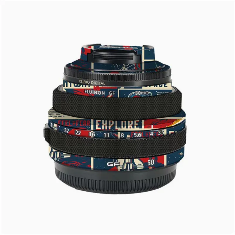 For Fuji Fujifilm GF 50mm F3.5 R LM WR Mockup WRAnti-Scratch Camera Sticker Coat Wrap Protective Film Body Protector Skin