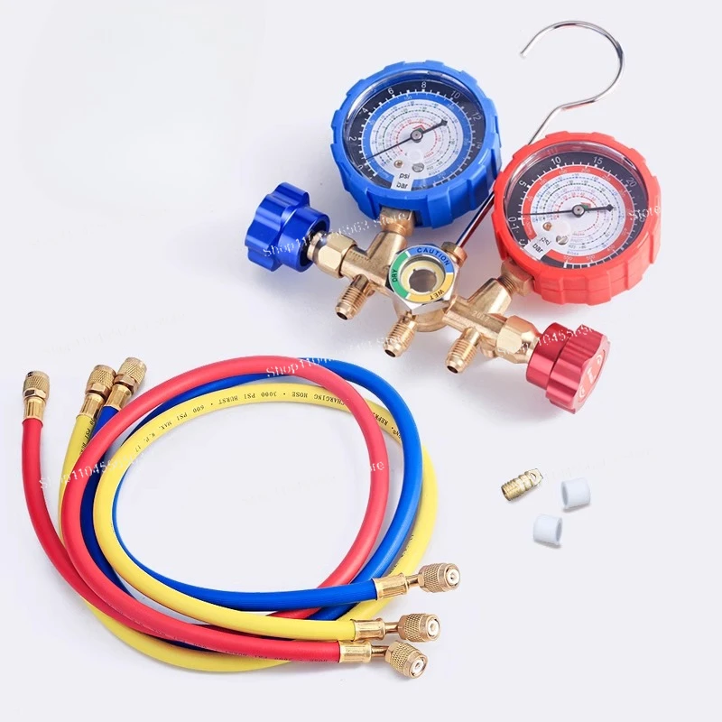 HS-536C AC Manifold Gauge Set for R134a Refrigerant Charging