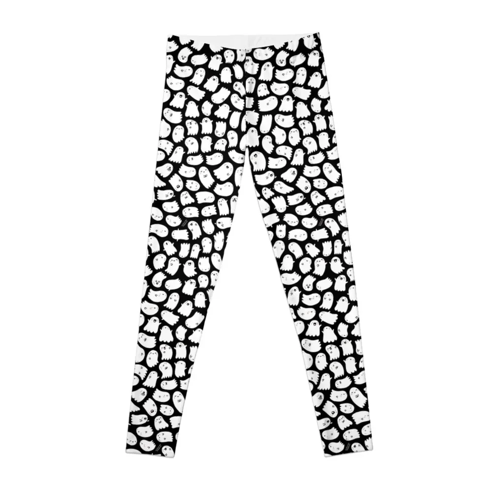 

Spooky Kawaii Ghosts Leggings workout shorts Women's gym Womens Leggings
