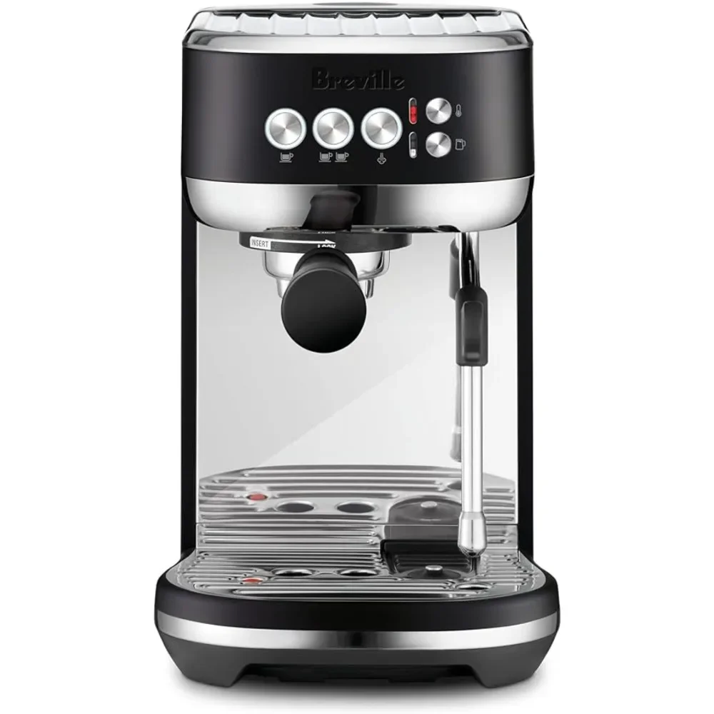 Bambino Plus Espresso Machine, 64 fluid ounces, Black Truffle