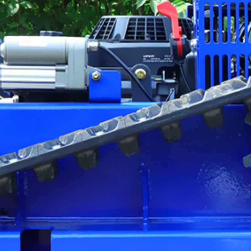 Customized wireless lawn mower with slope-traveling crawler-type all-terrain remote-controlled agricultural lawn mower robot