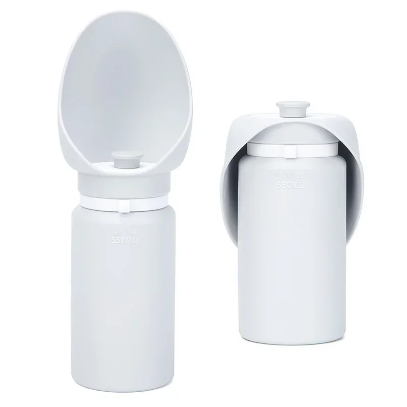 Silicone Portable Pet Water Cup Outdoor Travel Collapsible Leakproof Dog Water Bottle Bowl for Hiking view 5