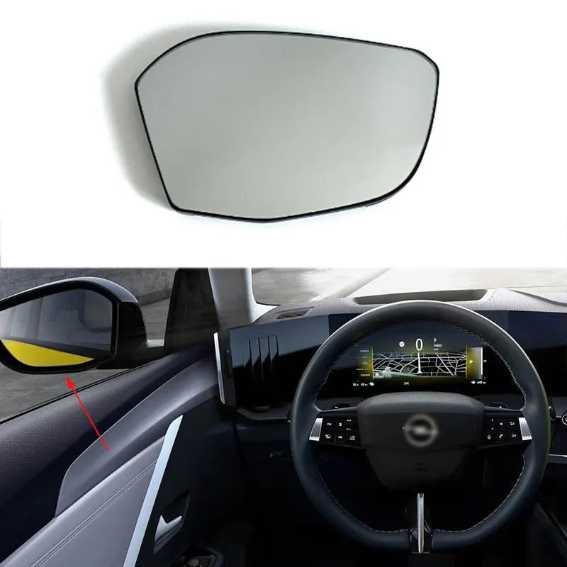 For 21+Opel Astra L reversing lenses with heated rearview lenses,Rear view lens replacement