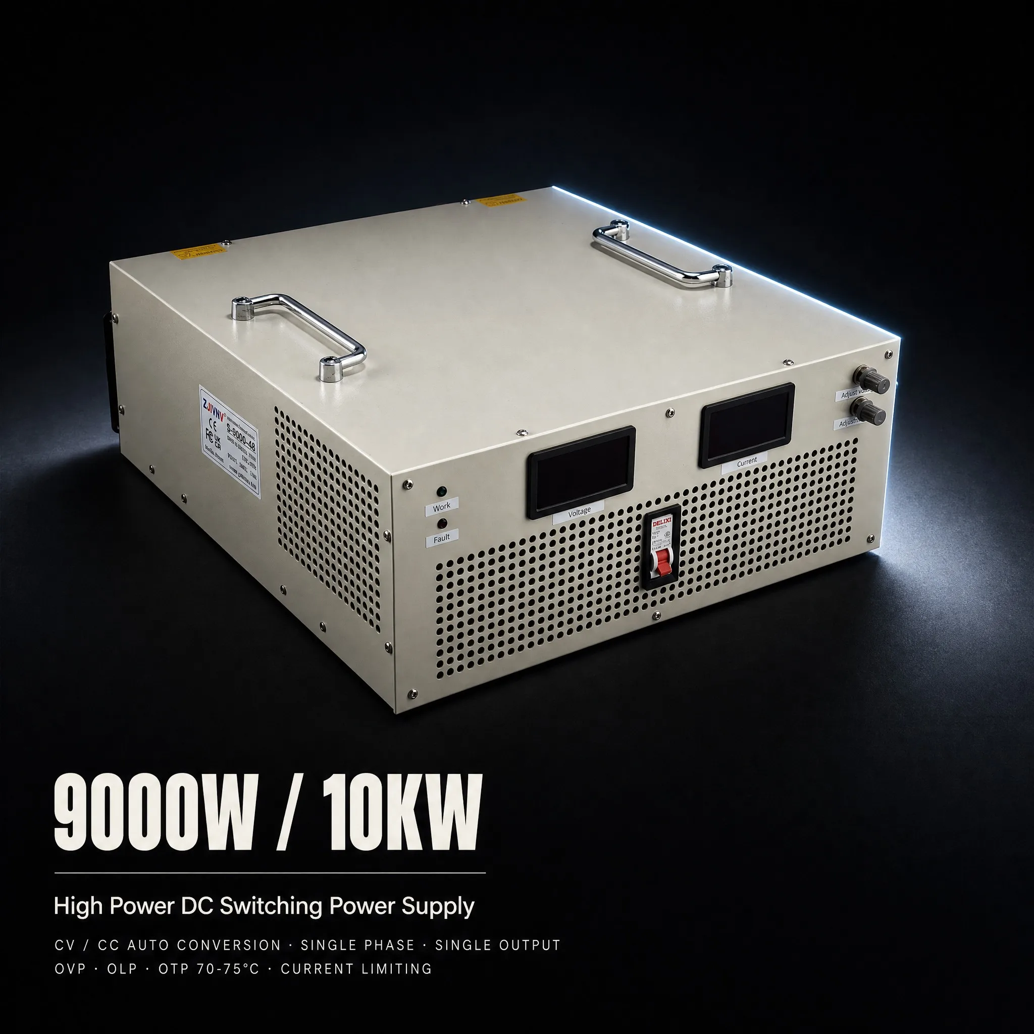 9KW 10KW Switching power supply AC-DC 24/36V150V60/72//110/220/800V/1000/1500V small size CC CV PSU SMPS battery charger