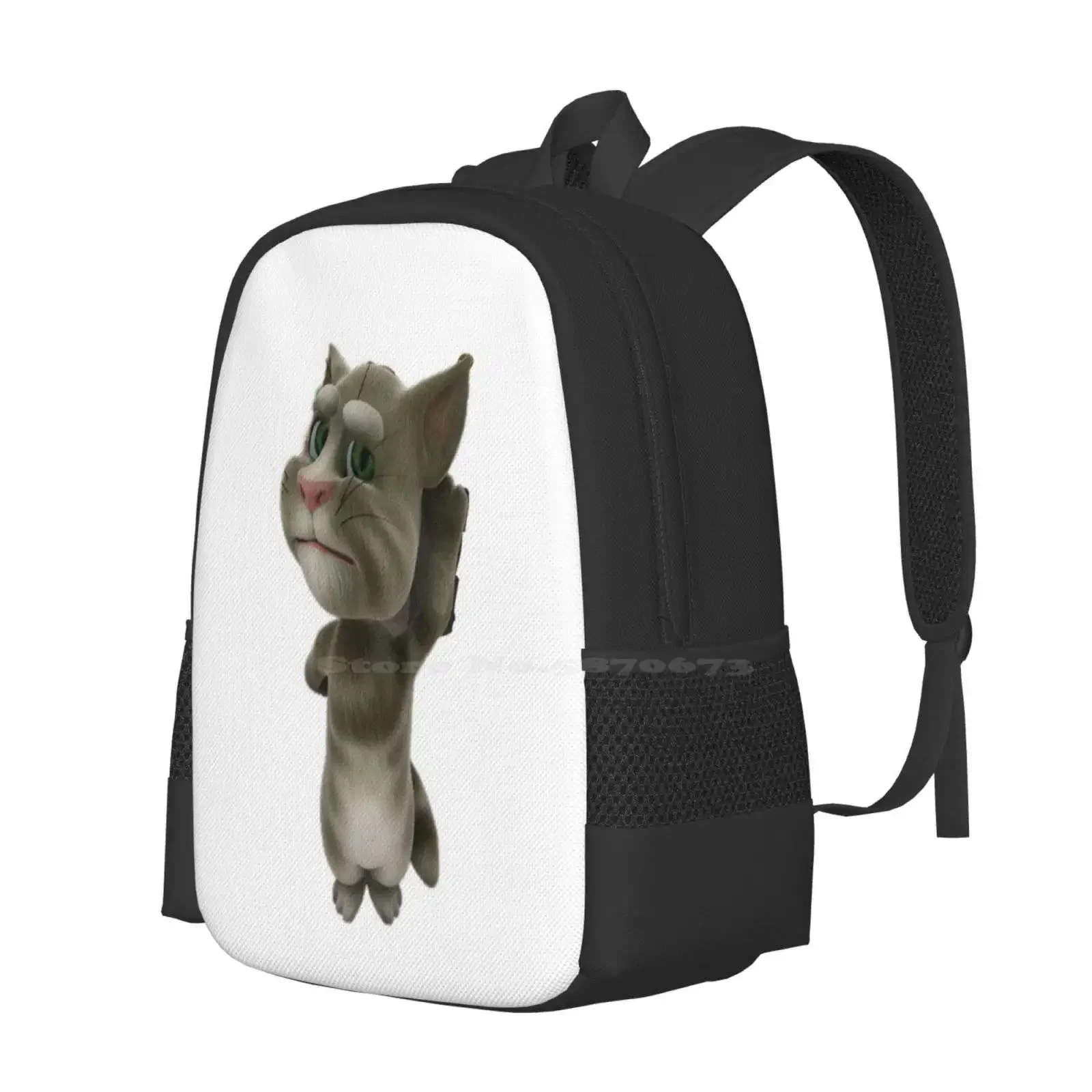 بلدي يتحدث توم قسط تي شيرت رائجة البيع المدرسية على ظهره حقائب الموضة حفلة عيد ميلاد أطفال أطفال الرسوم المتحركة ألعاب أطفال أطفال