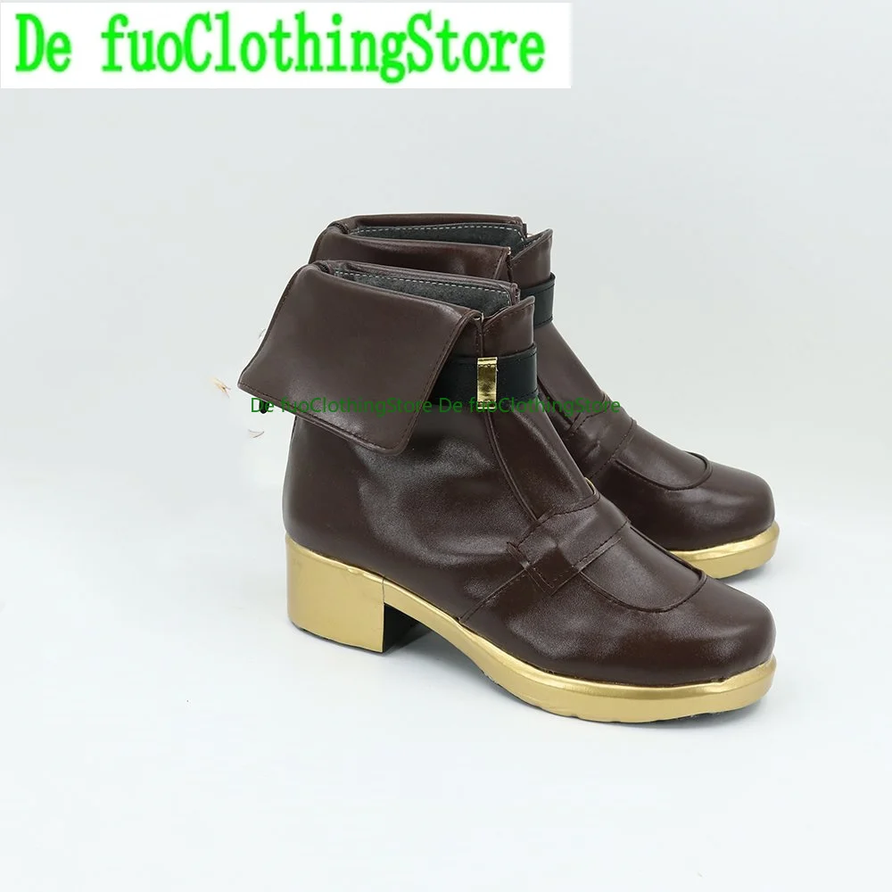 

DefuoClothing StoreArknights Suzuran Cosplay Shoes Boots Game Role Playing Game Anime Halloween Shoe Party