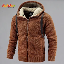 Men's Winter Fleece Hoodies New Cashmere Thicken Hooded Streetwear Sweatshirt Male Casual Sweatshirts Clothing Plus Size 7XL 8XL