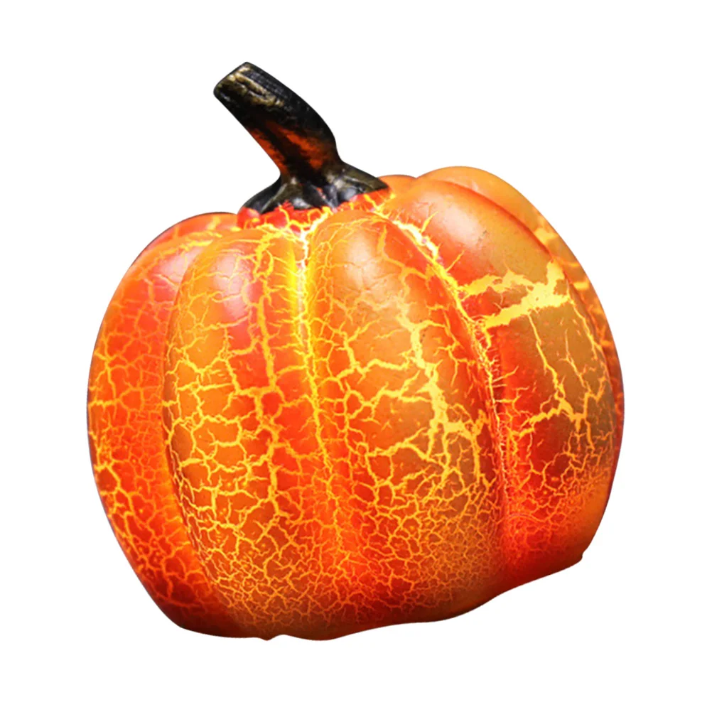 

LED Jack-o-lantern Pumpkin Light Glowing Lights Desktop Decorative Lamp Halloween