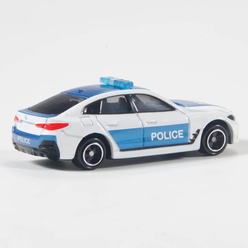 TAKARA TOMY Tomica NO.29 BMW I4 POLITIE AUTO Legering Speelgoed Motorvoertuig Diecast Metaal Model Geschenken