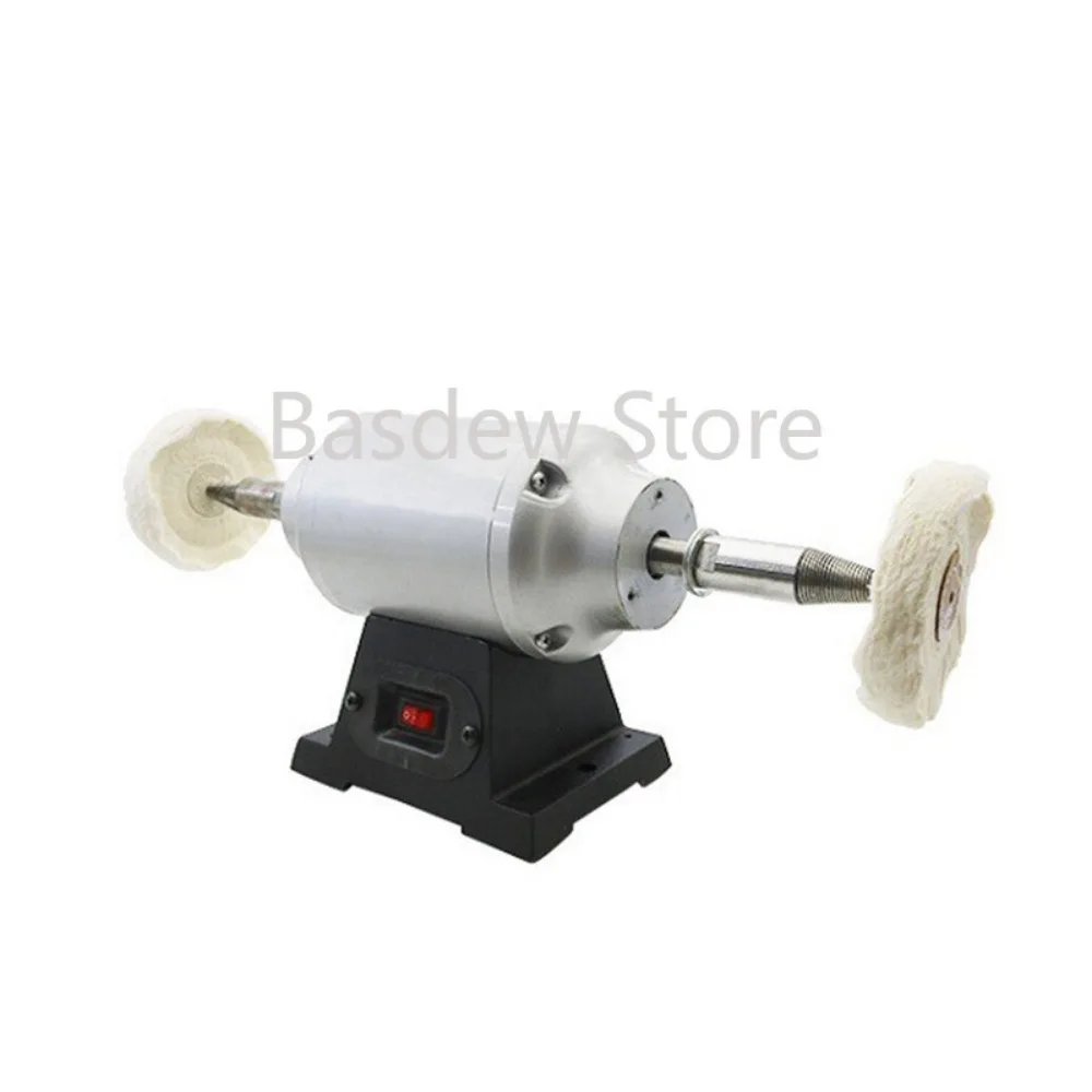 Dental Double-Headed Polishing Machine Dental Denture Desktop Grinding Machine Oral Repair Equipment