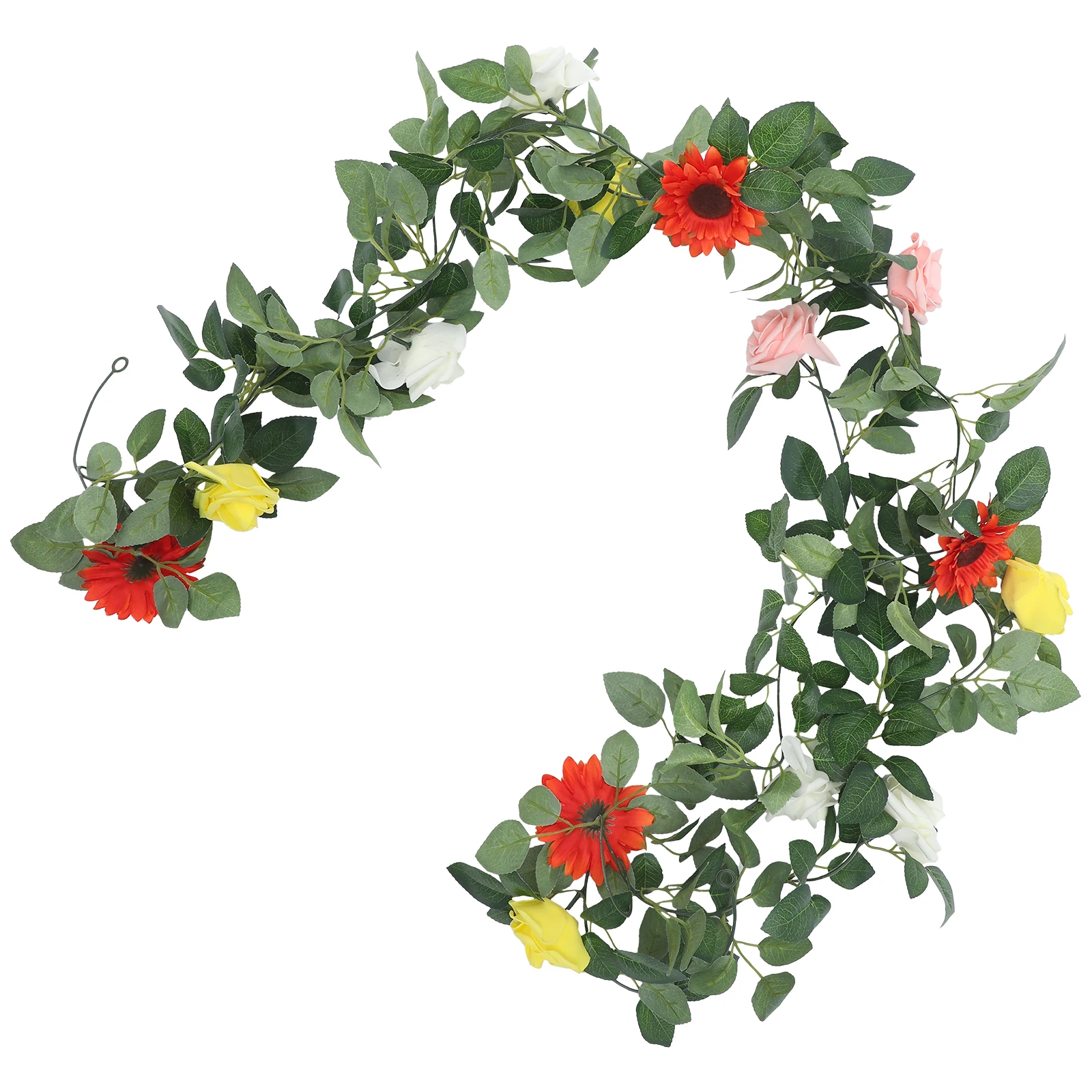 

Simulated Wedding Decoration Artificial Flower Vine Realistic Garland Home Rose Vines Room Ornament Christmas