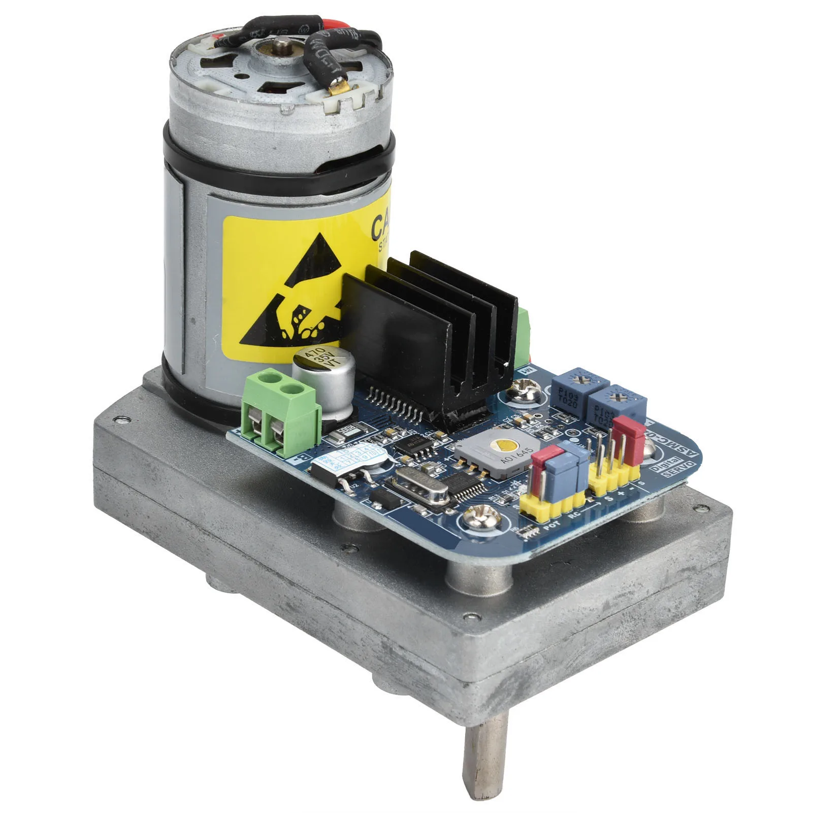 

12V~24V Servo Motor High Power Torsion Digital Aluminum Alloy for Large Robot