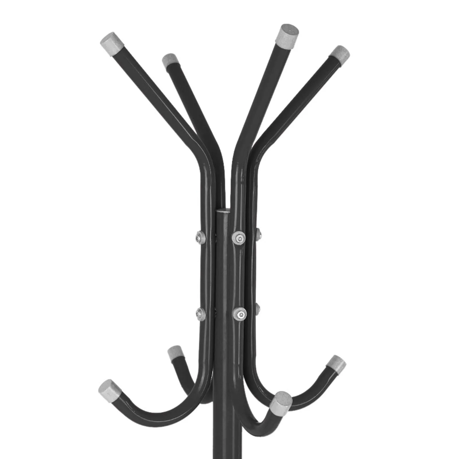 Multi Hook Metal Coat Hat Rack Tree Stand Clothes Bag Hanger Organizer for Home Bedroom Coat Clothes Stand Coat Hat Tree Stand image 2