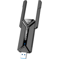 COMFAST WiFi7 USB Adapter BE6500 WiFi Card 5G&6G USB3.0 Wireless Network Card USB Wifi 7 Adaptador AX5400 wifi6 Antena PC Laptop