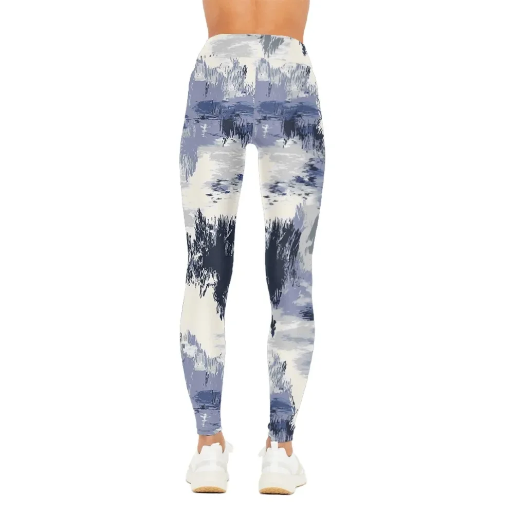 High Waist Yoga Pants ​Psychedelic Sunburst Printed Naked Feel Leggings Slimming Workout Tights Women Trendy Fitness Bottoms