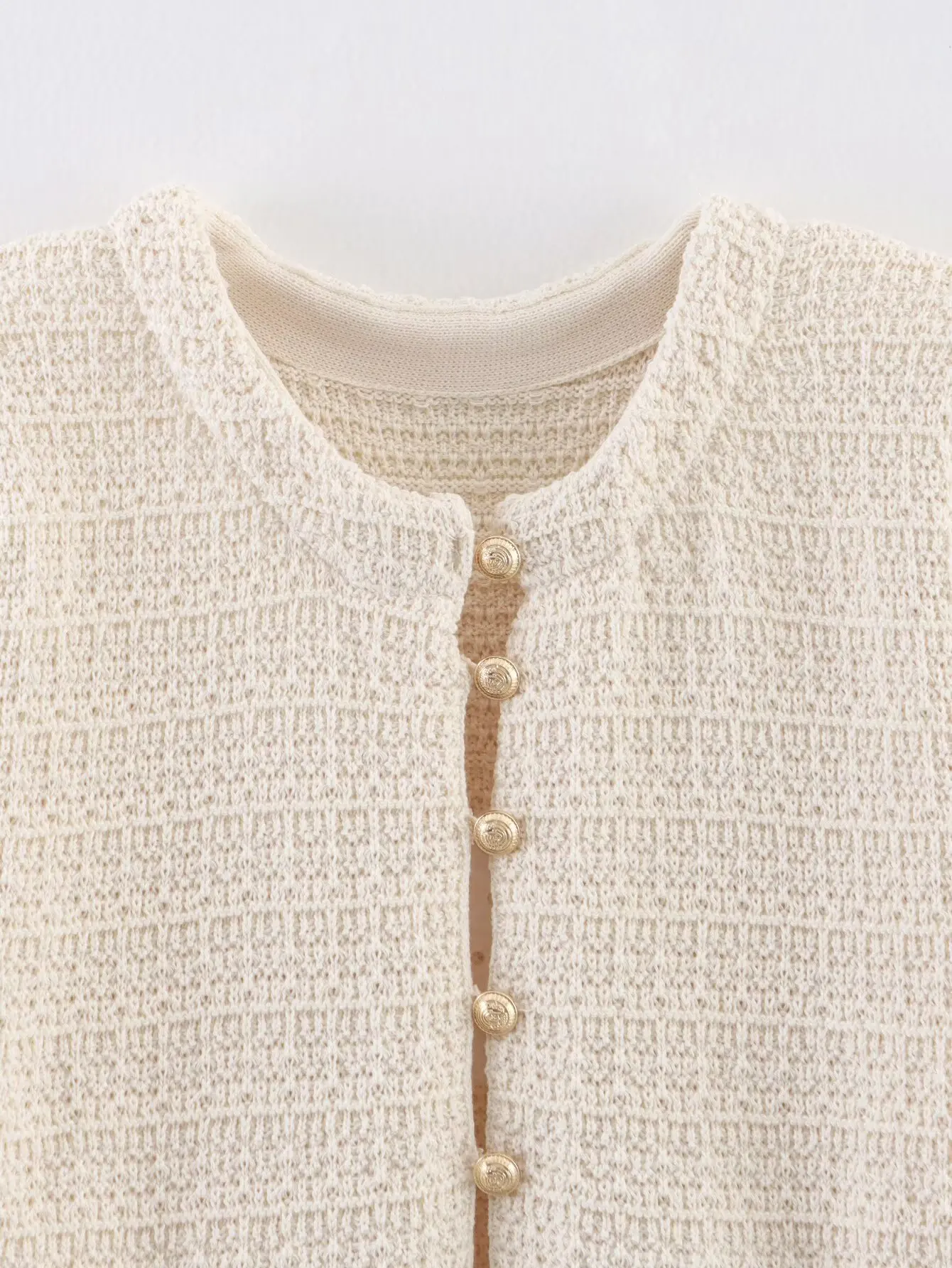 Elegante frauen Gestrickte Sets Rüschen Ärmel Einreiher Strickjacke Top + Patchwork Solide 2025, Sommer Frau Rock Outfits – Detail 8