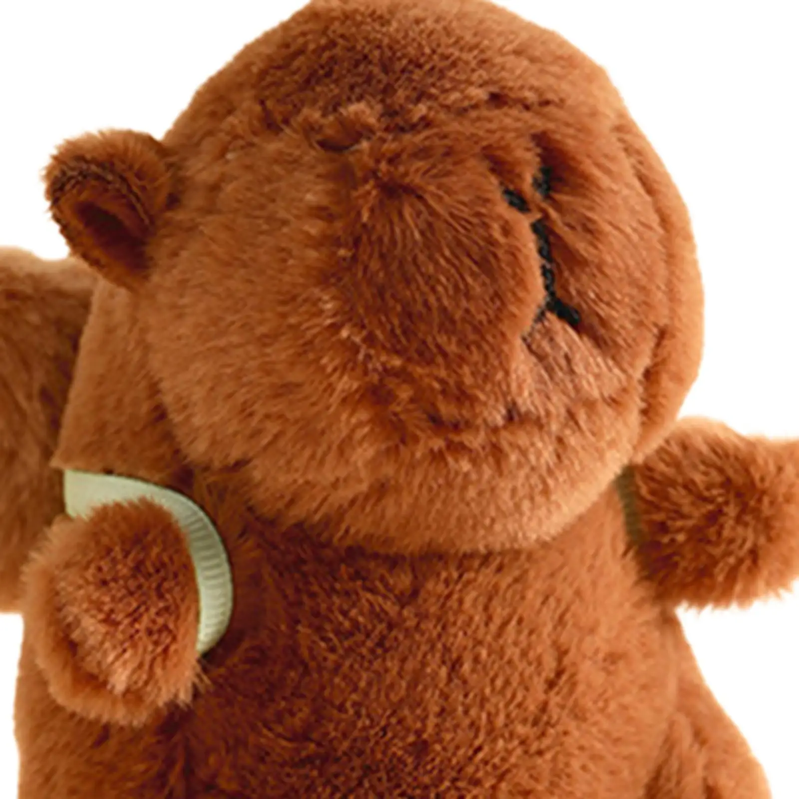 كابيبارا سلسلة المفاتيح القطيفة كابيبارا حقيبة الحيوانات المحشوة قلادة زخرفة المحمولة