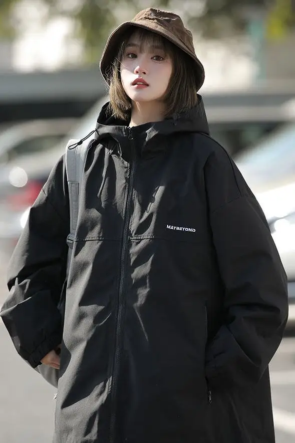 

Осенние женские куртки с нашивками, одежда с карманами, американский европейский воротник-стойка, качественный шикарный элегантный унисекс вес с градиентом цвета