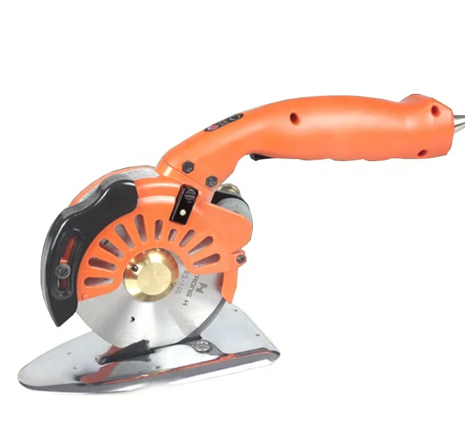 Máquina cortadora eléctrica, cuchillo redondo portátil, Servo, cortador de tela de accionamiento directo