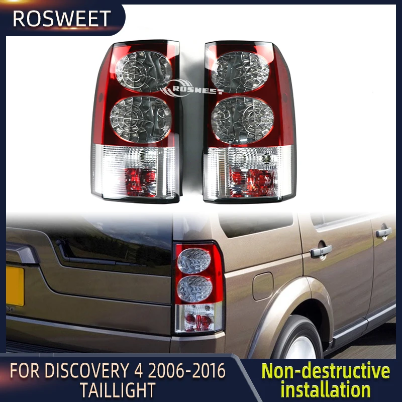 

Taillights For Land Rover Discovery 3/4 2006-2016 Car Rear Tail Light Brake Lamp Signal With Bulb Plug And Play Auto Accessories