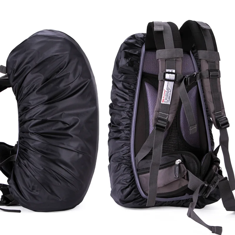 Cubierta de lluvia para mochila, impermeable, protección UV, reflectante nocturna, táctico camuflaje, senderismo al aire libre, antipolvo, novedad