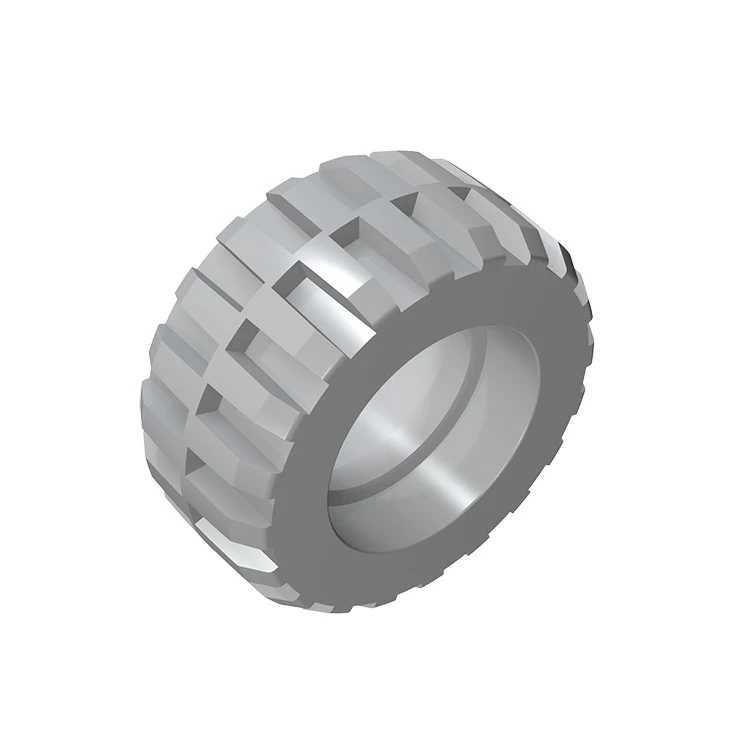 Piezas MOC 92402, neumático 30,4x14, banda de rodadura compensada, Compatible con ladrillos DIY, bloques de construcción ensamblados, partícula, rompecabezas para niños, juguete para regalo, 1 ud.