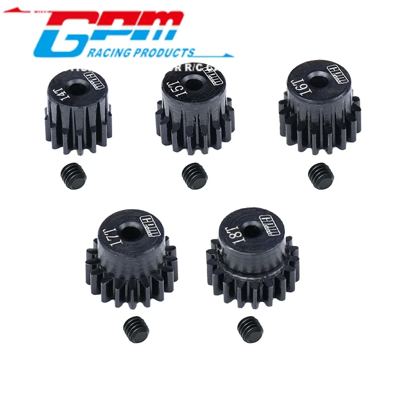 

GPM LMB014TS-18TS GPM 40Cr Стальная шестерня шестерни 14T/15T/16T/17T/18T 0,5M 2 мм вал ДЛЯ LOSI 1/24 MICRO-B / 1/28 MICRO-T 2S