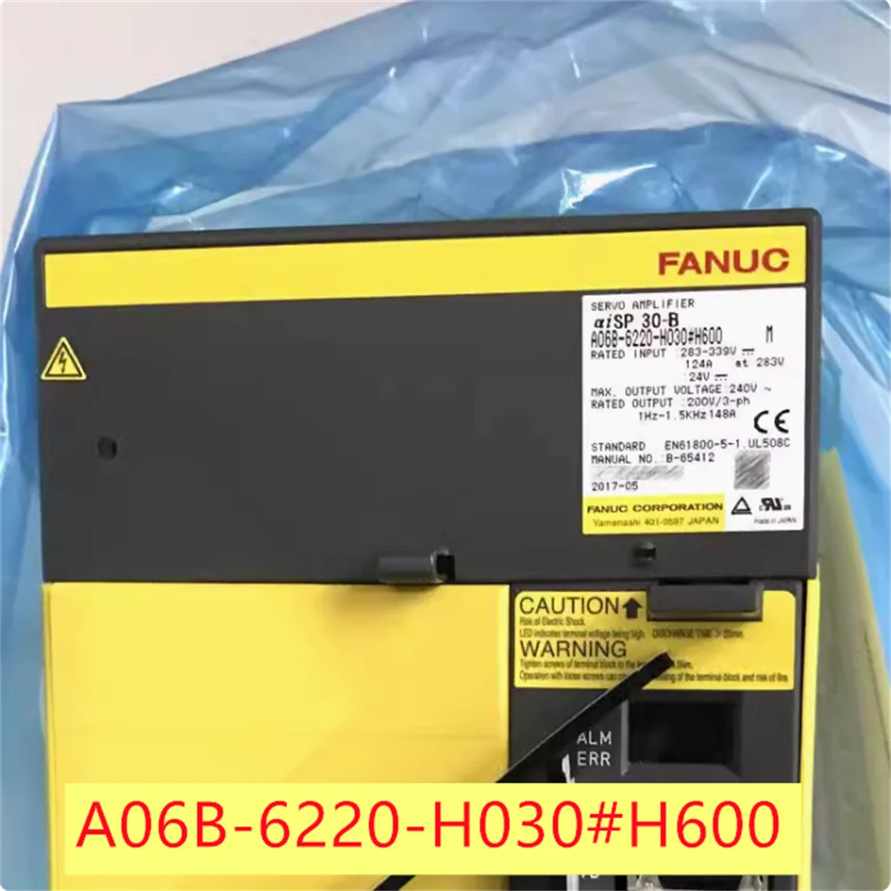 

A06B-6220-H030#H600 Original brand new Free shipping Fanuc Servo Amplifier Module in-stock inventory A06B-6220-H030#H600