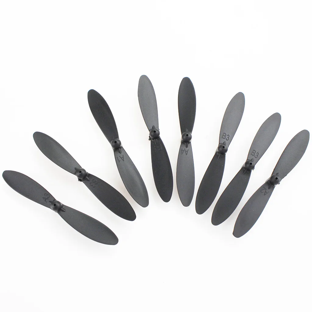 8Pcs CW CCW Blade Propeller for Wltoys XK A110 A120 A130 A380 RC Plane Spare Parts