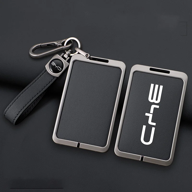 Car NFC Card Remote Key Cover Fob Case Protector Holder Shell For BYD Tang DM Han EV Song PRO Qin PLUS DMI Keychain Accessories