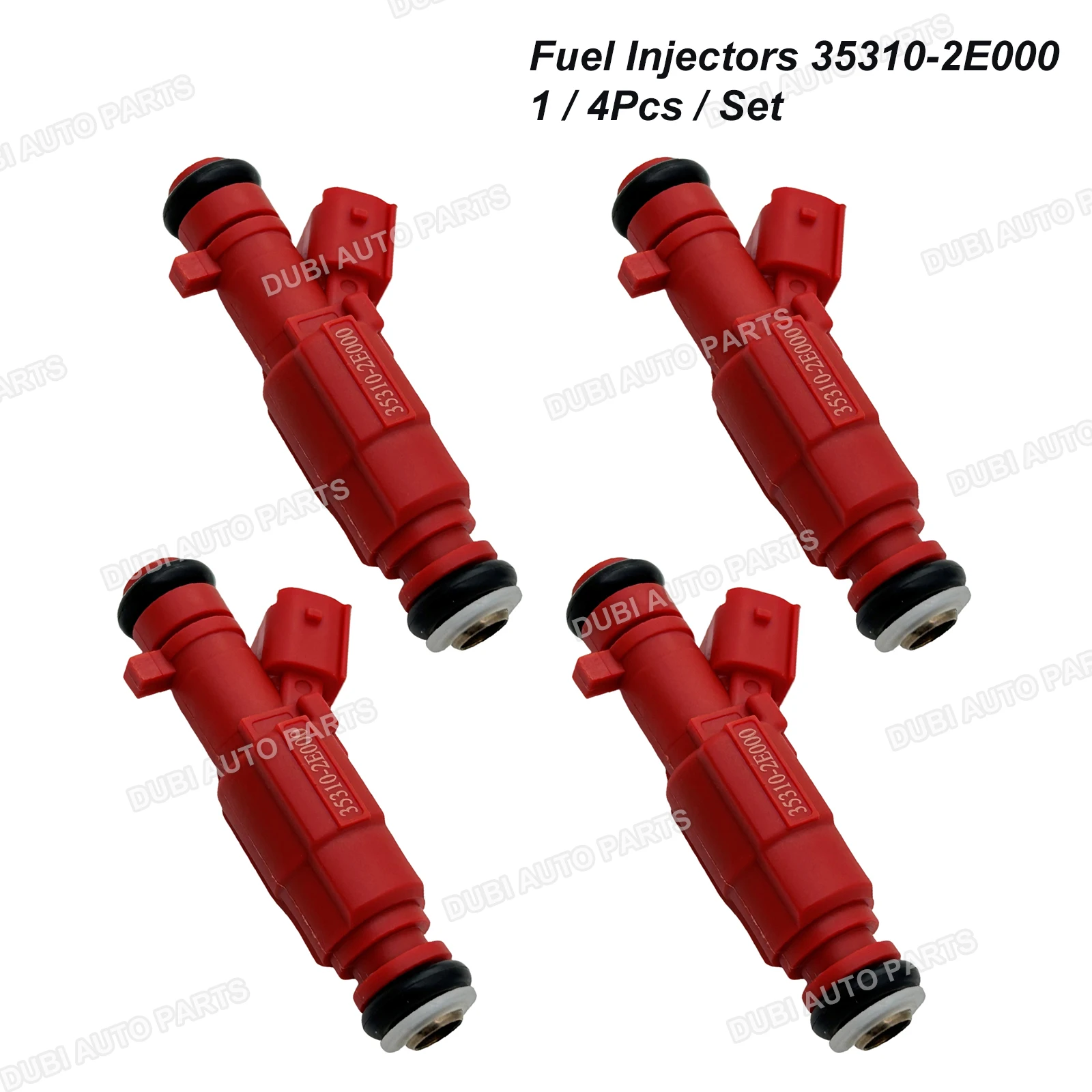 

1/4 Fuel Injectors 35310-2E000 For HYUNDAI ELANTRA VI VII SONATA TUCSON VELOSTER KONA i40 KIA SOUL SPORTAGE OPTIMA CARENS CERATO