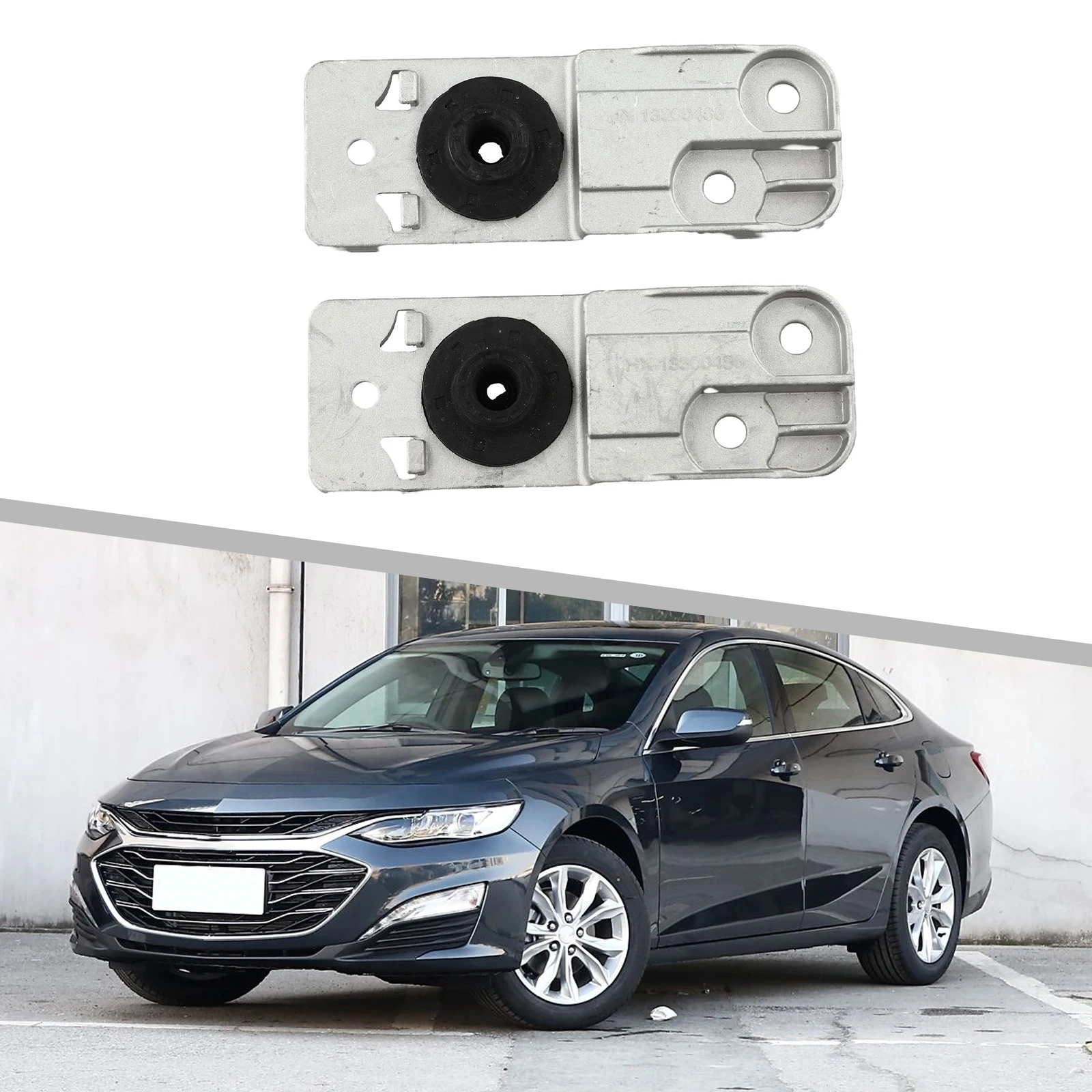 

Lower Radiator Mounting Bracket Support 2PCS for Vauxhall For Astra Mk6 Estate and Saloon 2009 2015 OEM Part Number 13300486