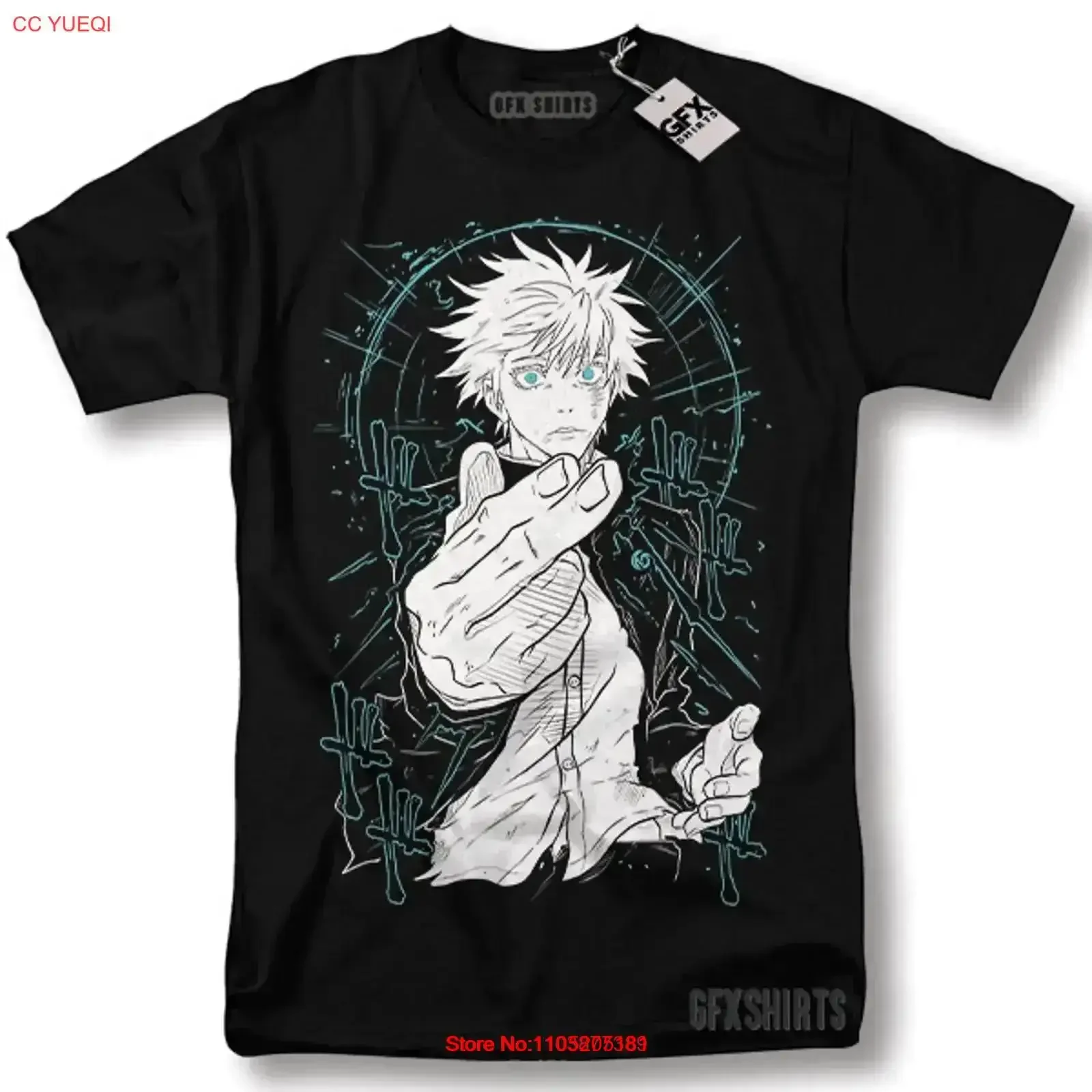 Jujutsu Kaisen Gojo Satoru T Shirt Mahito Anime Manga Cosplay vintage Washed Versatile streetwear Stretched fashion vintage