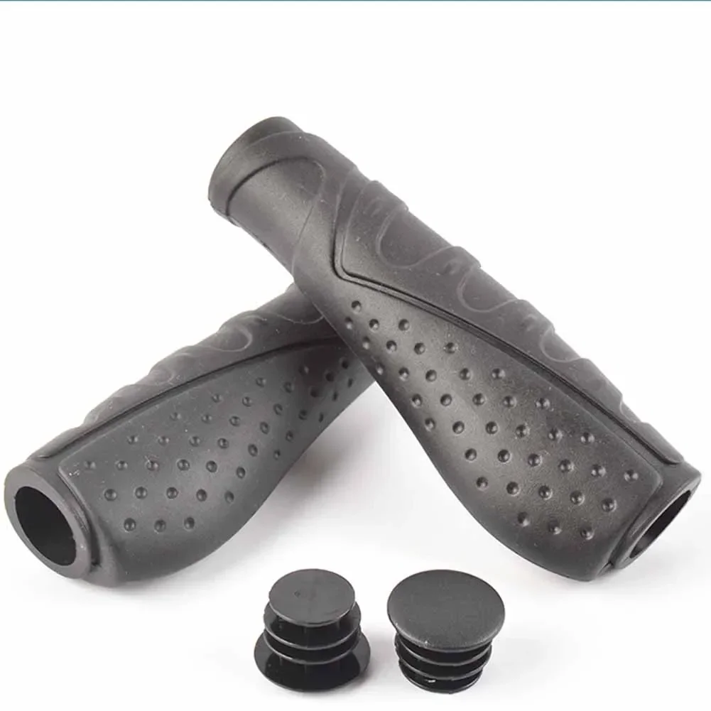 1Pair Bike Handlebar Grips Hot Sale Mountain Bicycle Folding Bike Long/Short Shift Wide Palm Rest Handle Grips 130/90mm Replace