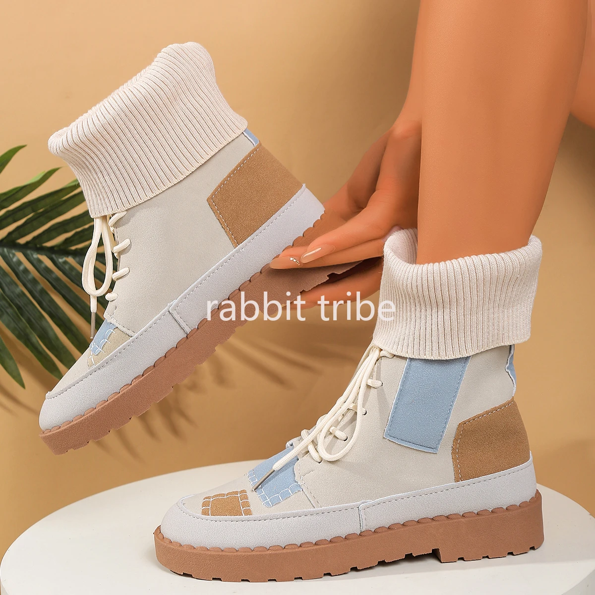 

2025 Winter New Men's Snow Boots Thickened & Cotton-Lined Versatile Trendy Style Outdoor Wear with Street Vibe Womens Snow Boots