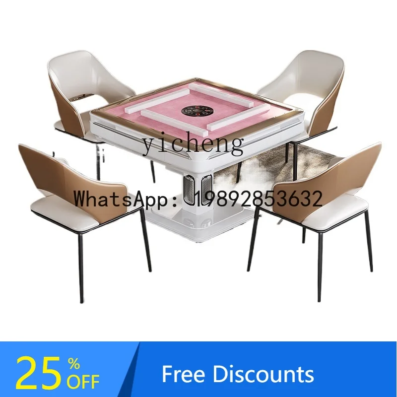 

anti-rollover household folding mahjong machine automatic bass electric mahjong table