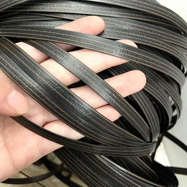 500g PE Gradient Flat Synthetic Rattan Handmade Weaving Rope Repair Furniture Bed Sofa Chair Table Basket Material