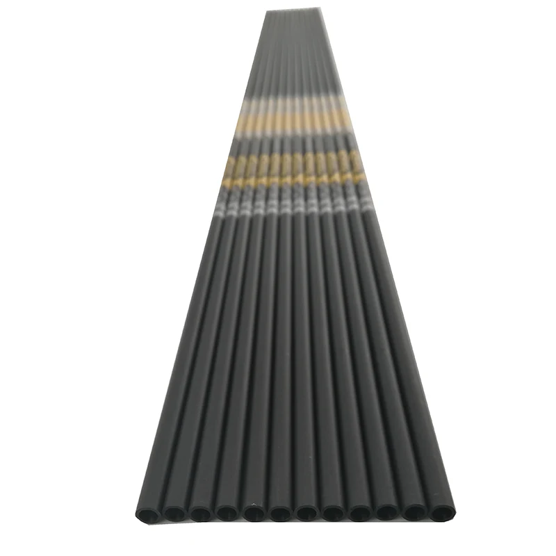 6/12/24 stücke 30,5 Zoll ID 4,2 mm Reinem Kohlenstoff Pfeil Welle Spine 350/400/450/500/600/700/750/800/900 Carbon Welle Rohr DIY Bogenschießen – Detail 3
