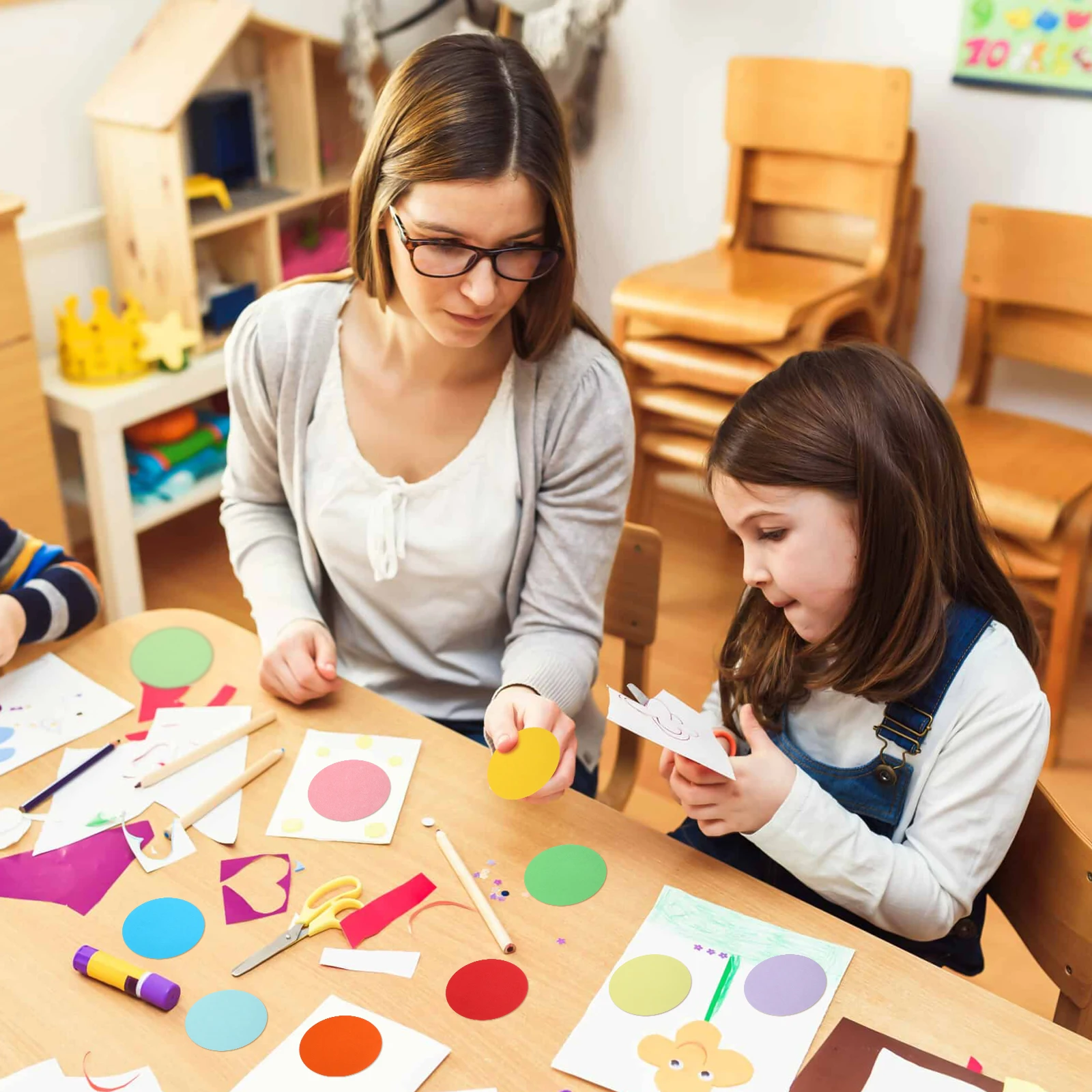 

100 Sheets 3D Origami Kit for Kids Paper-Cut Art Set Creative DIY Folding Paper Craft Children Handmade Activity Game