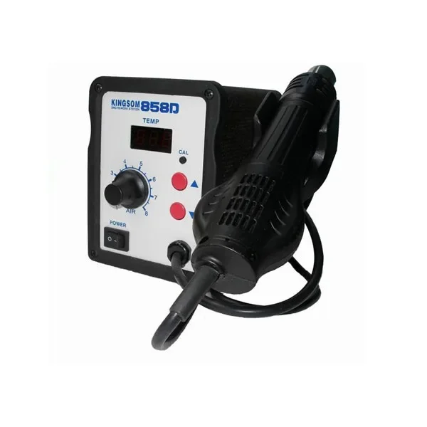 Top selling soldering tools kingsom 858d rework station, hot air desoldering Station with high quality