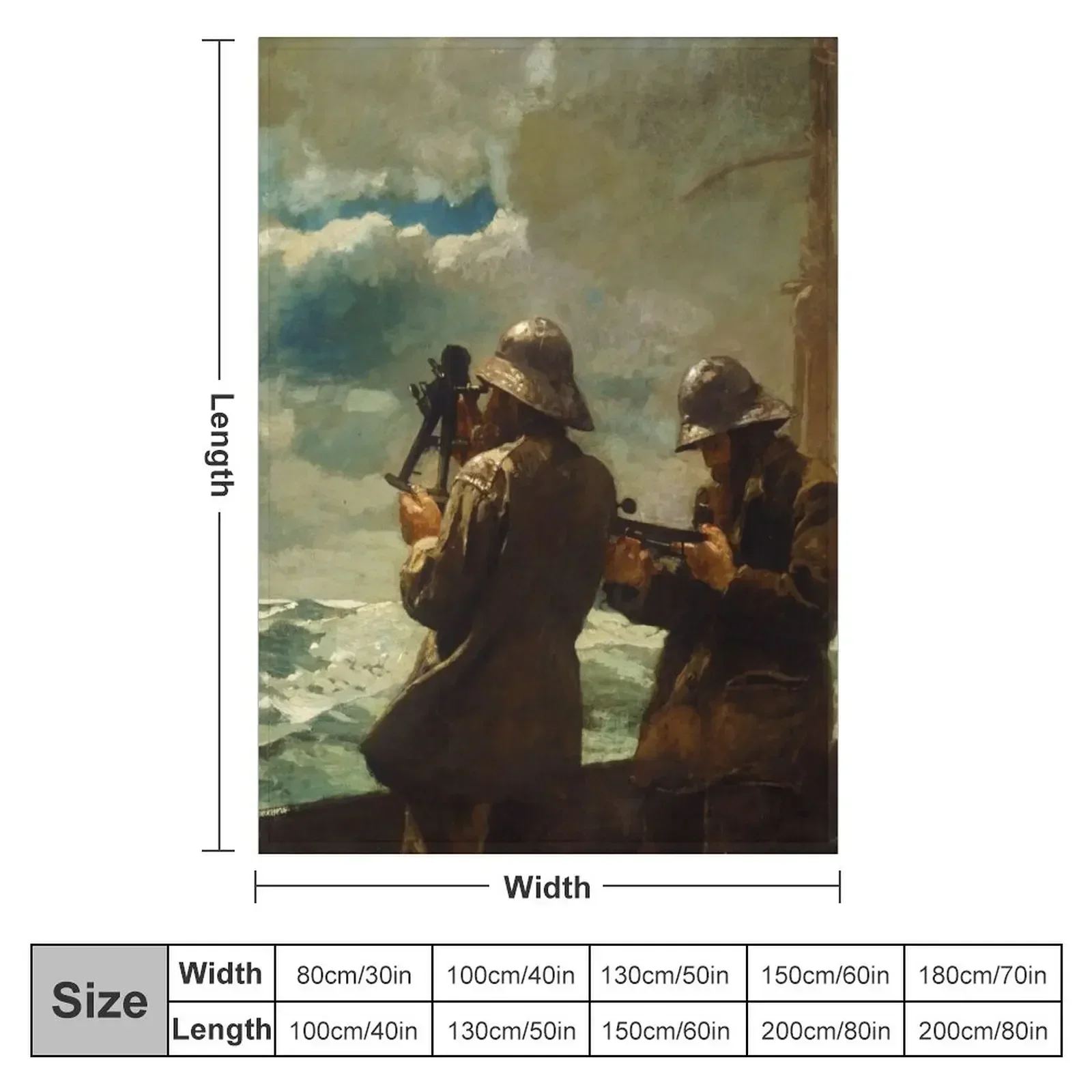 Eight Bells by Winslow Homer (1886) Throw Blanket Soft Big Large halloween Plaid Decorative Sofas Decoratives Blankets