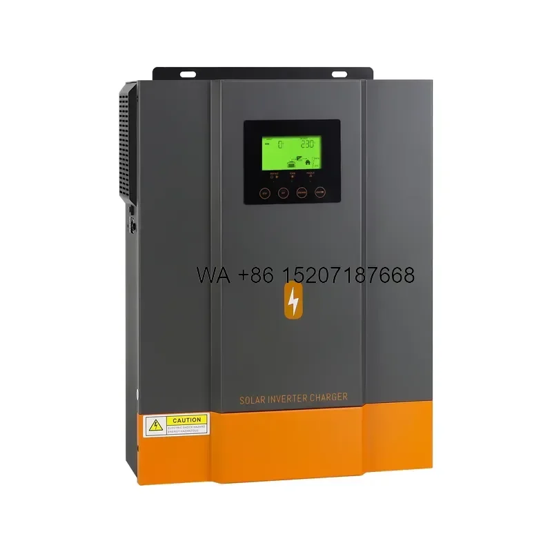 Wmwmnu for PowMr Off Grid 1.6KW 3KW Solar Inverter 12V 24VDC 220V 230VAC Output with MPPT 80A Controller