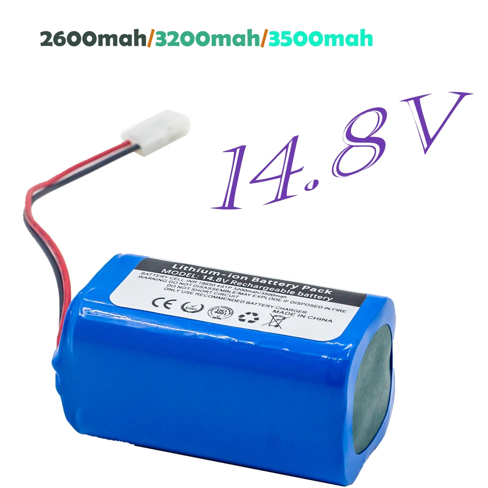 

14.8V2600/3200/3500mAh Li-ion Battery for Xiaomi G1 MI Robot Vacuum-Mop Essential MJSTG1 Robot Vacuum Cleaner 18650 Battery Pack