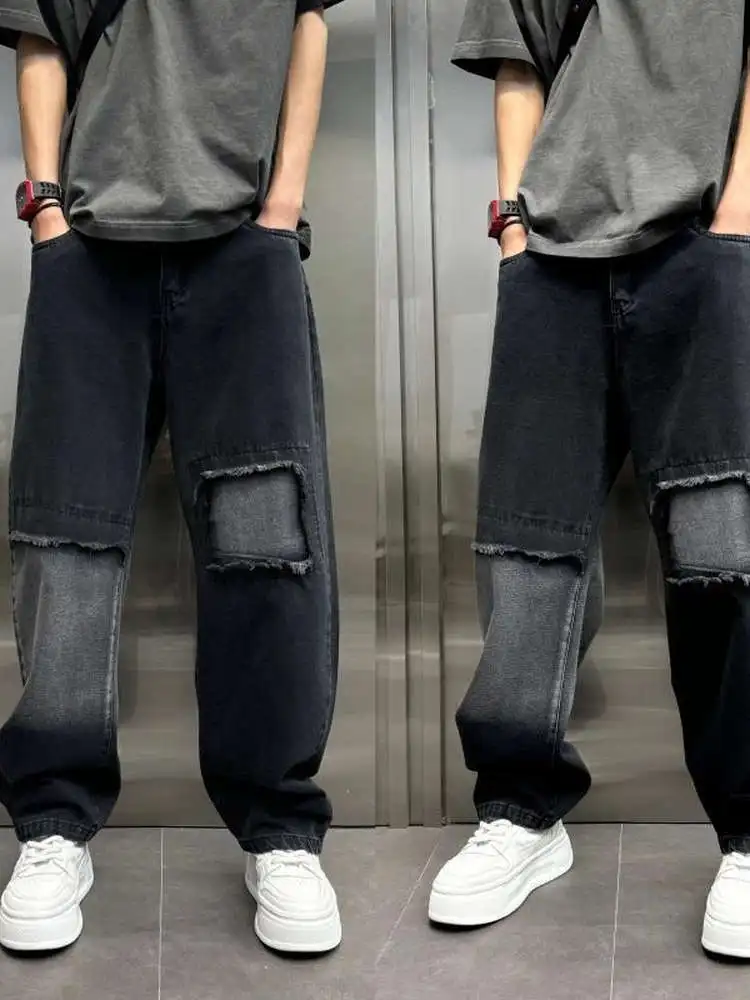 

Fashionable Casual Men's Jeans Spring Autumn New Style Versatile Comfortable Long Trousers Trendy Brand Popular Product