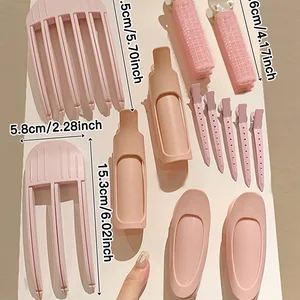 1/2/13 PCS Simple Nữ tính High Sọ Phụ Phụ Tóc Tóc Tóc Trang Makeup Style Phong cách Duckbill Kiểu tóc 8 Tóc bán hàng chính cho người lớn - №2