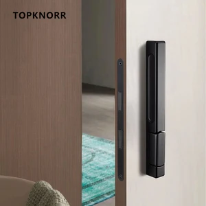 2022 Mới Vô hình Khóa nền bên trong Bộ lưu trữ phòng treo tường đã giữ thính giác BOARE GOLDER GOLDER 8 Cửa khóa vàng bán hàng chính - №8