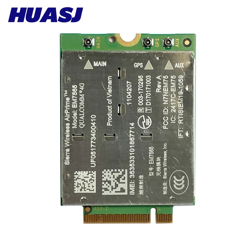 EM7565 4G LTE Module CAT-12 600Mbps NGFF Module SKU 1104207 Cat12 NGFF Module Cat12 For Laptop