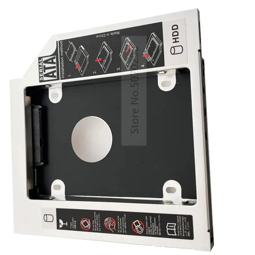 

2-й 2,5 жесткий диск HDD SSD оптический отсек Caddy кронштейн рамка адаптер для Acer V3-571 V3-731q + Acer TravelMate 8572G 8572TG 8572T